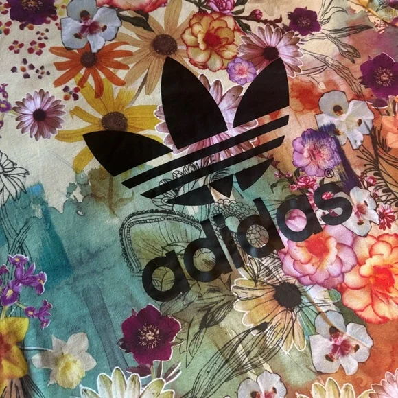 Adidas Floral Burst T-Shirt - Multicolor - Picture 7 of 10